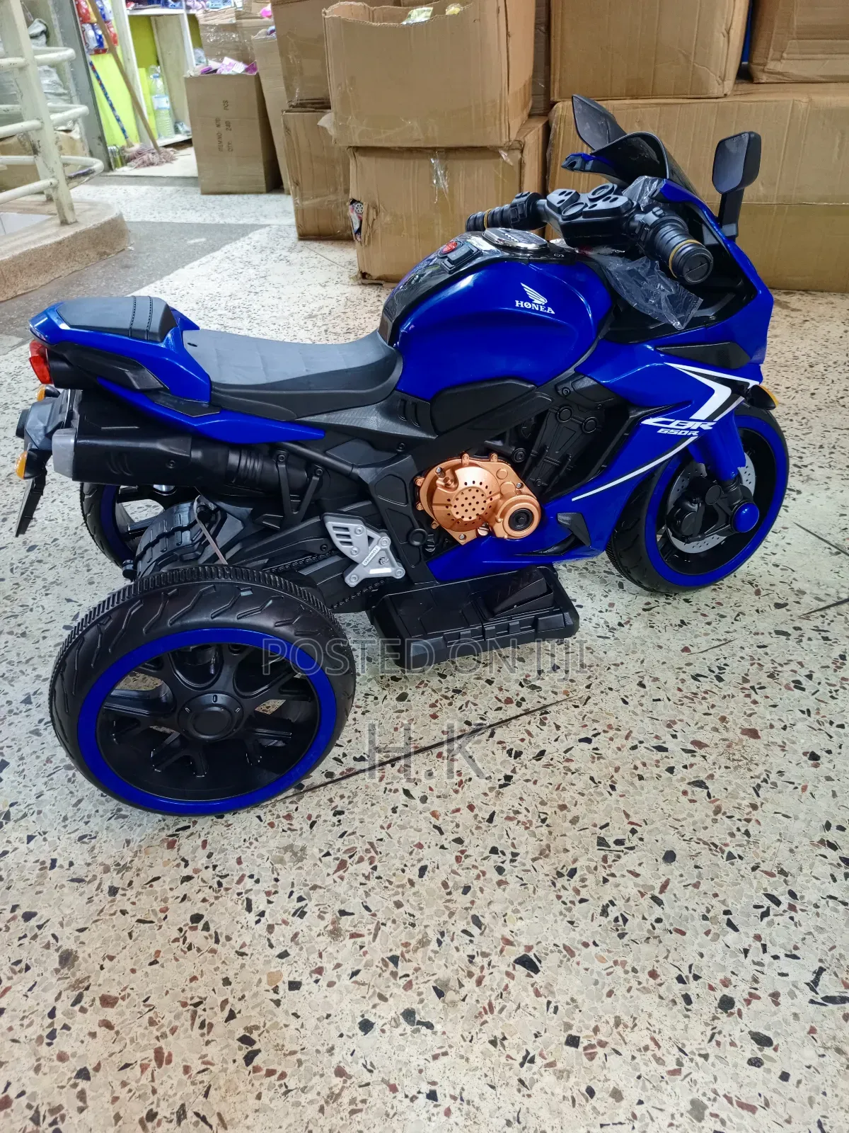 Kids' Electric Ride-on Motorcycle