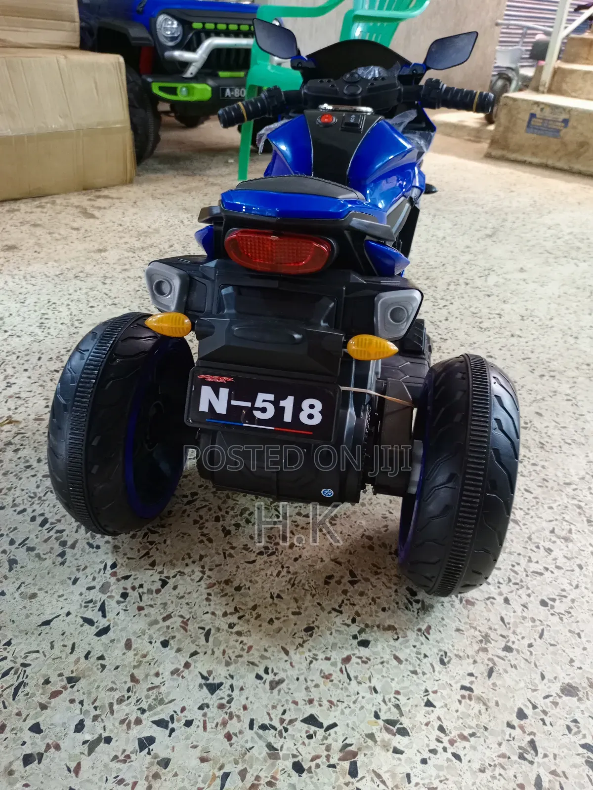 Kids' Electric Ride-on Motorcycle