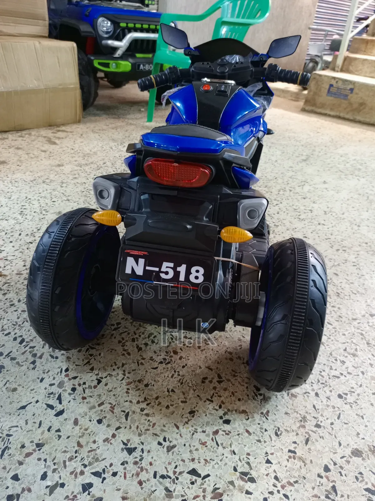 Kids' Electric Ride-on Motorcycle