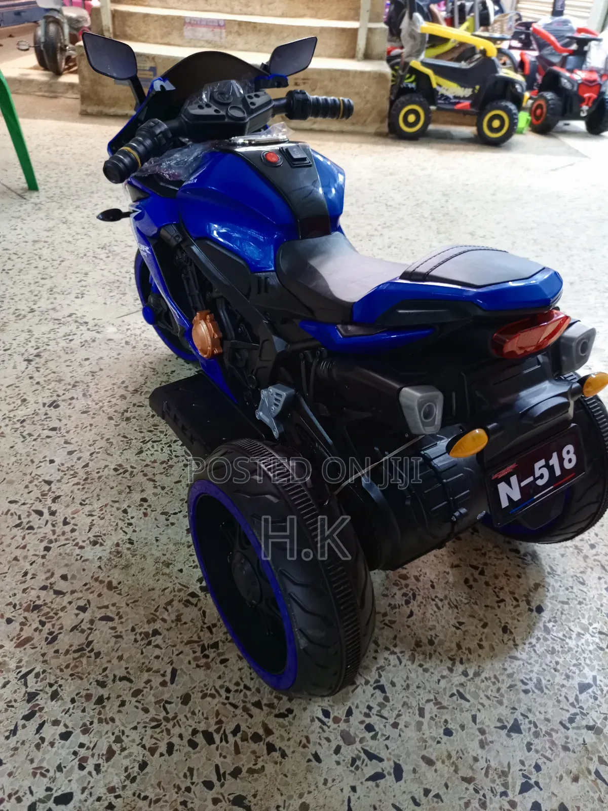 Kids' Electric Ride-on Motorcycle