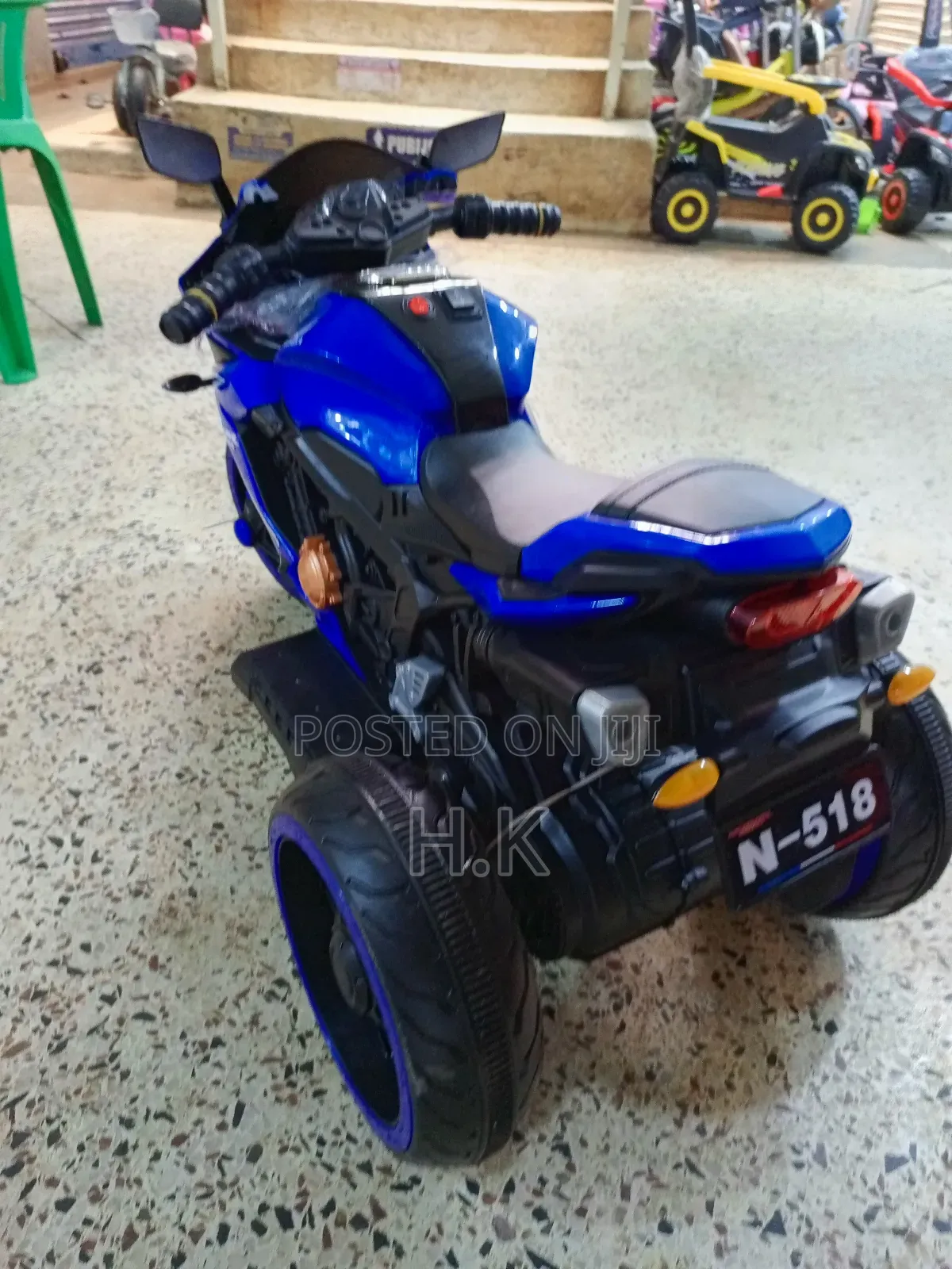 Kids' Electric Ride-on Motorcycle