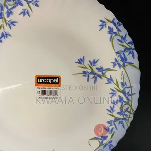26 Pieces Arcopal Aliya Blue Dinner Set Opalware