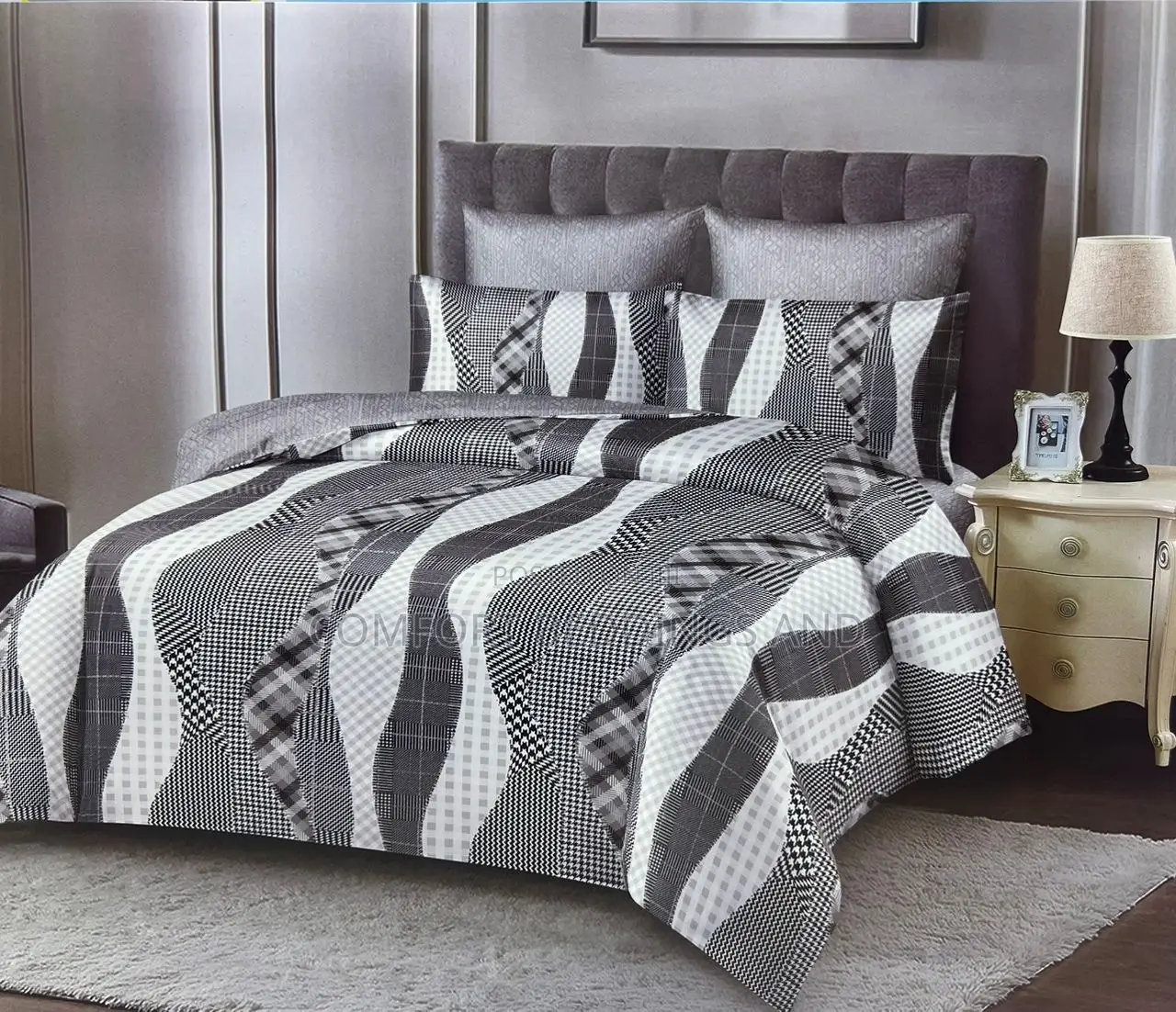 Honey G Duvet Gray 6*6