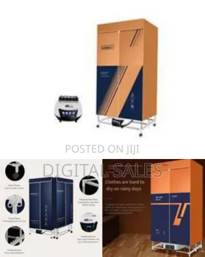 Heated Portable Electric Clothes Dryer Machine Double Layer Stackable