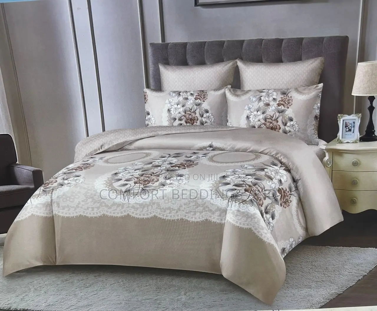 Honey G Bedcover Brown 6*6