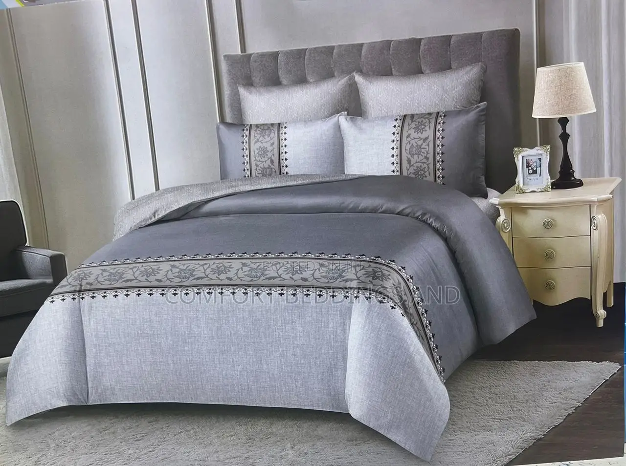 Honey G Bedcover 6*6 Gray