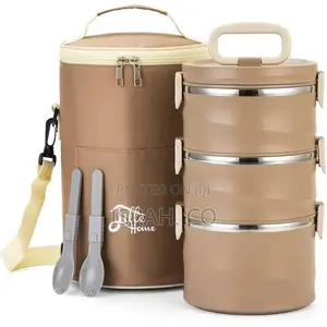 Lille Home Stainless Steel Stackable Lunch Snack Box