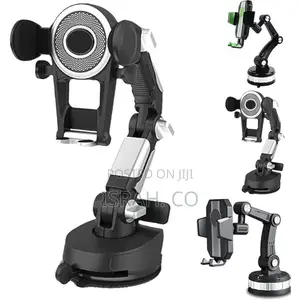 Suction Cup Cell Phone Holder Stand for Car -3in1