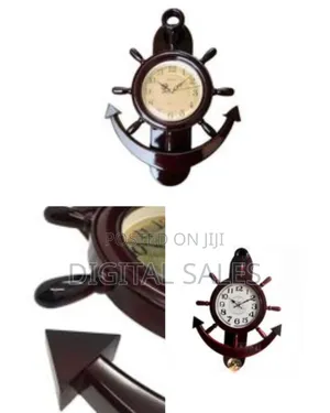 Home Metal Wall Decor, Wall Clock for Living Room Deco