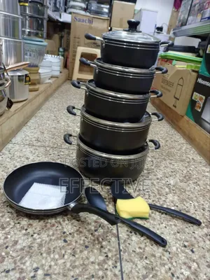 Set of 5 Tornado Non-Stick Cookware With Frying Pan