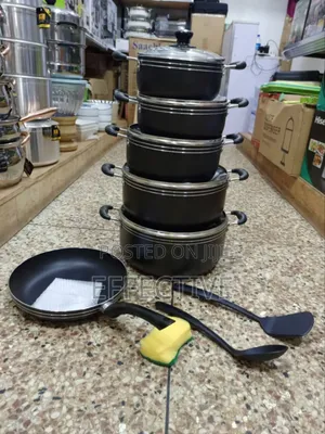 Set of 5 Tornado Non-Stick Cookware With Frying Pan