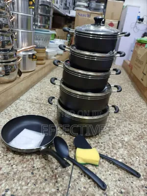 Set of 5 Tornado Non-Stick Cookware With Frying Pan