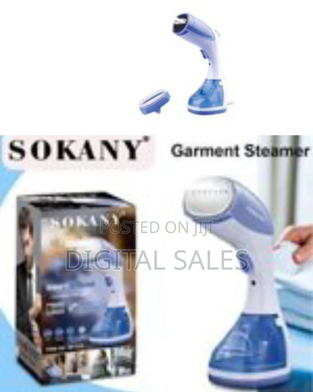 Sokany Heat Handheld Clothes Garment Steamer Portable Mini Steam Iron-
