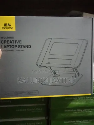 Laptop Stand Ergonomic Design