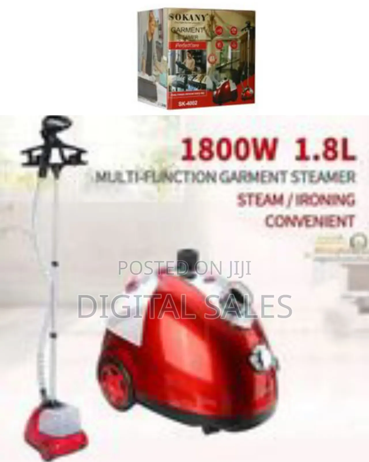 Sokany Vertical Garment Steaming Iron Stand for Clothe