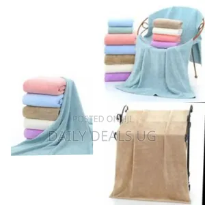 70*140cm, 3 Piece Bathroom Clothes Drying Bath Towels - Multi-Colour