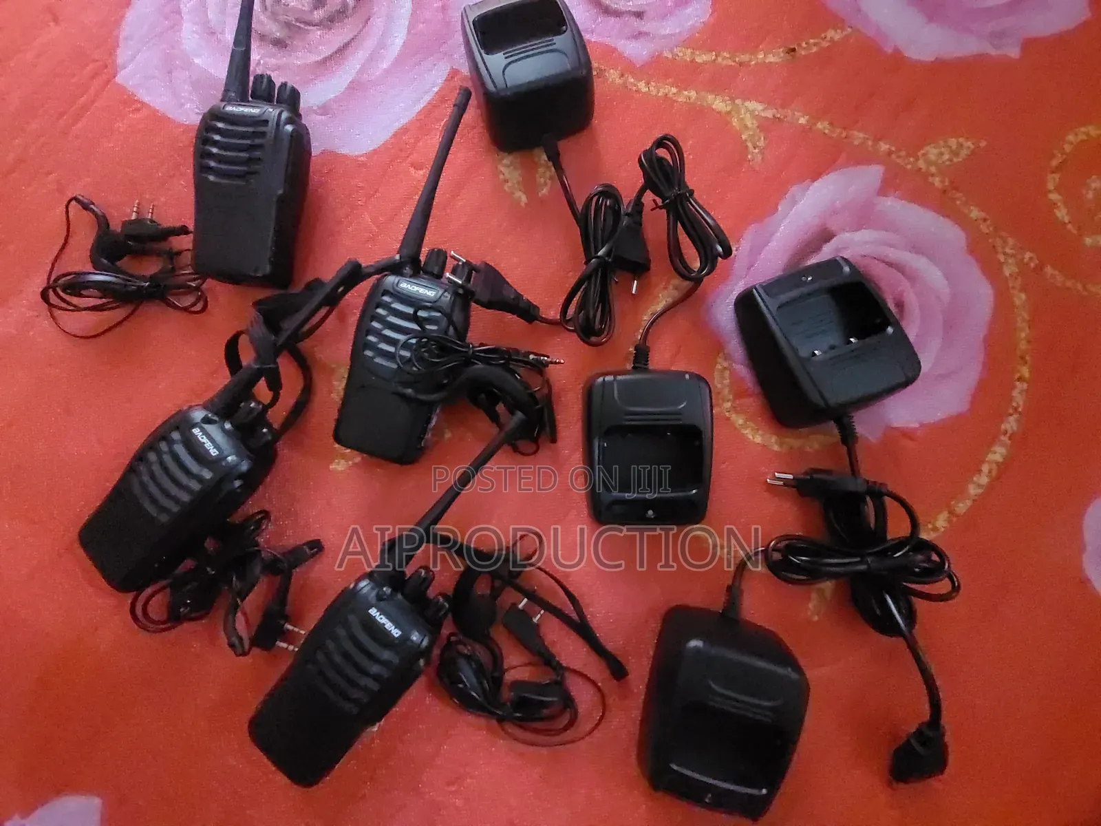 Baofeng Walkie Talkies Talk Backs for Hire. Suitable for Events