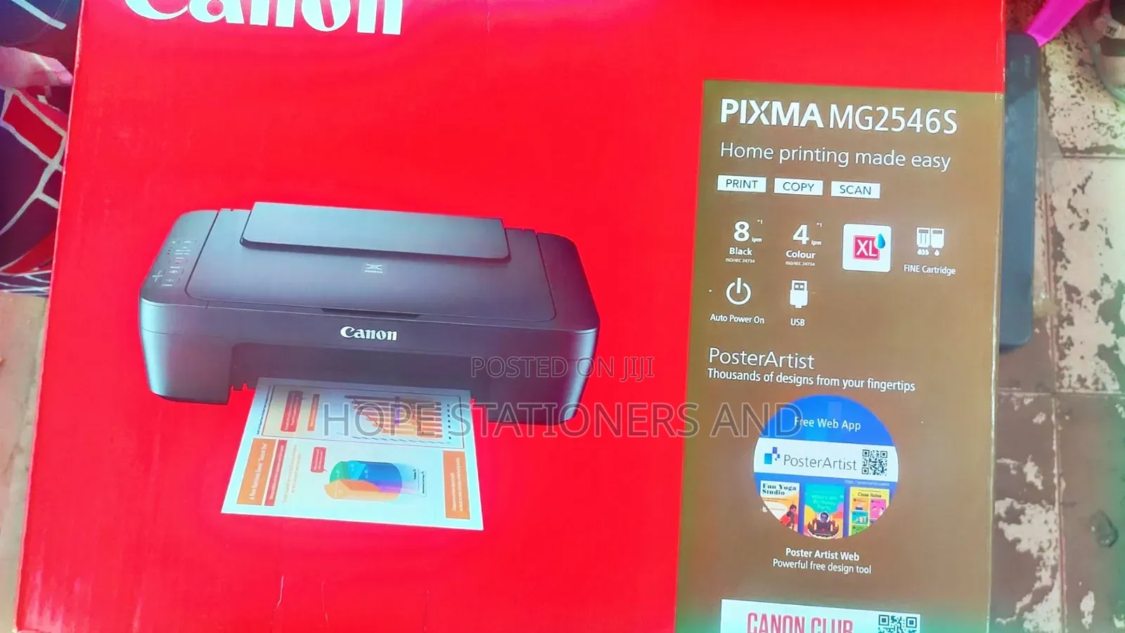 Canon Prixma Mg 2540s Printer