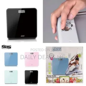 DSP Personal Electronic Body Weighing Scale- Multicolor