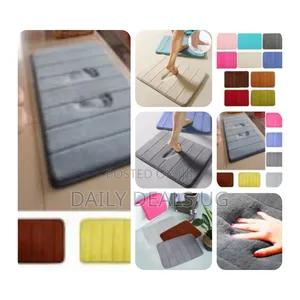 Kitchen Door Floor 40*60cm Bathroom Carpet Rug Memory Foam