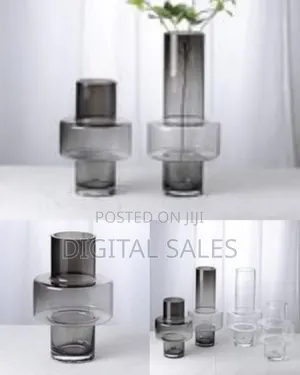 Modern Nordic Minimalist Ashtray Transparent Glass Vase