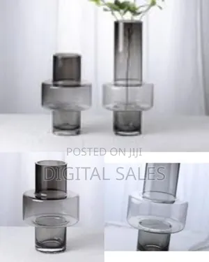 Modern Nordic Minimalist Ashtray Transparent Glass Vase