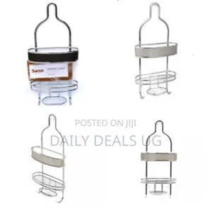 Shelf Stainless Steel Hanging Bathroom Shower Caddy Sanye 2-Laags