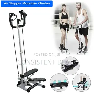 Mini Stepper With Handle Board Resistance Bands