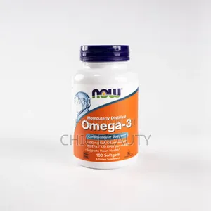 Now Omega 3 Fish Oil 1000mg 100 Softgels