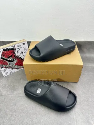 Adidas Black Yeezy Sandals