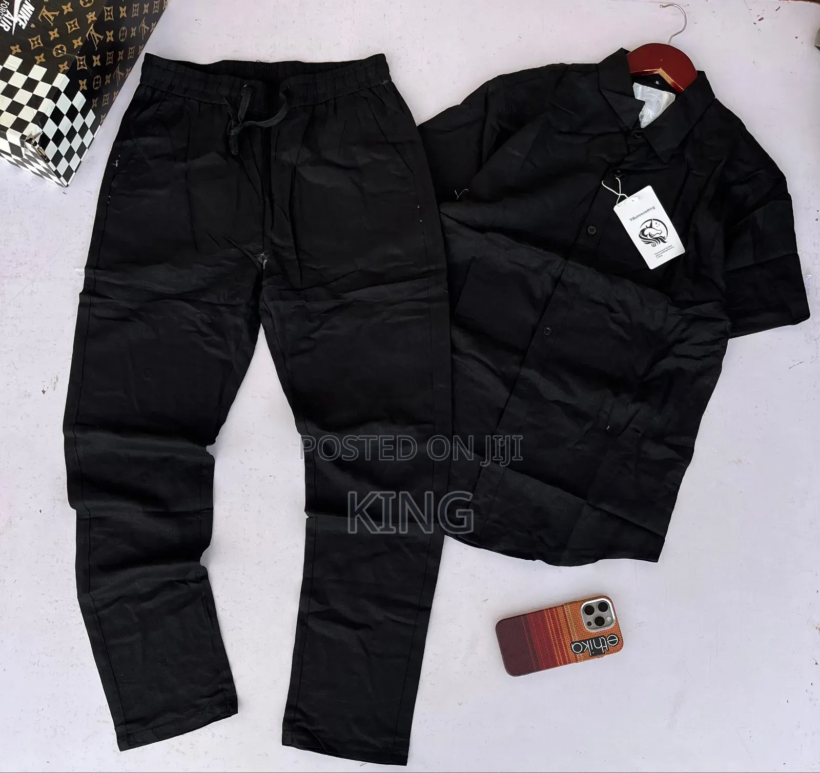 Majestic Linen Full Suit Set.