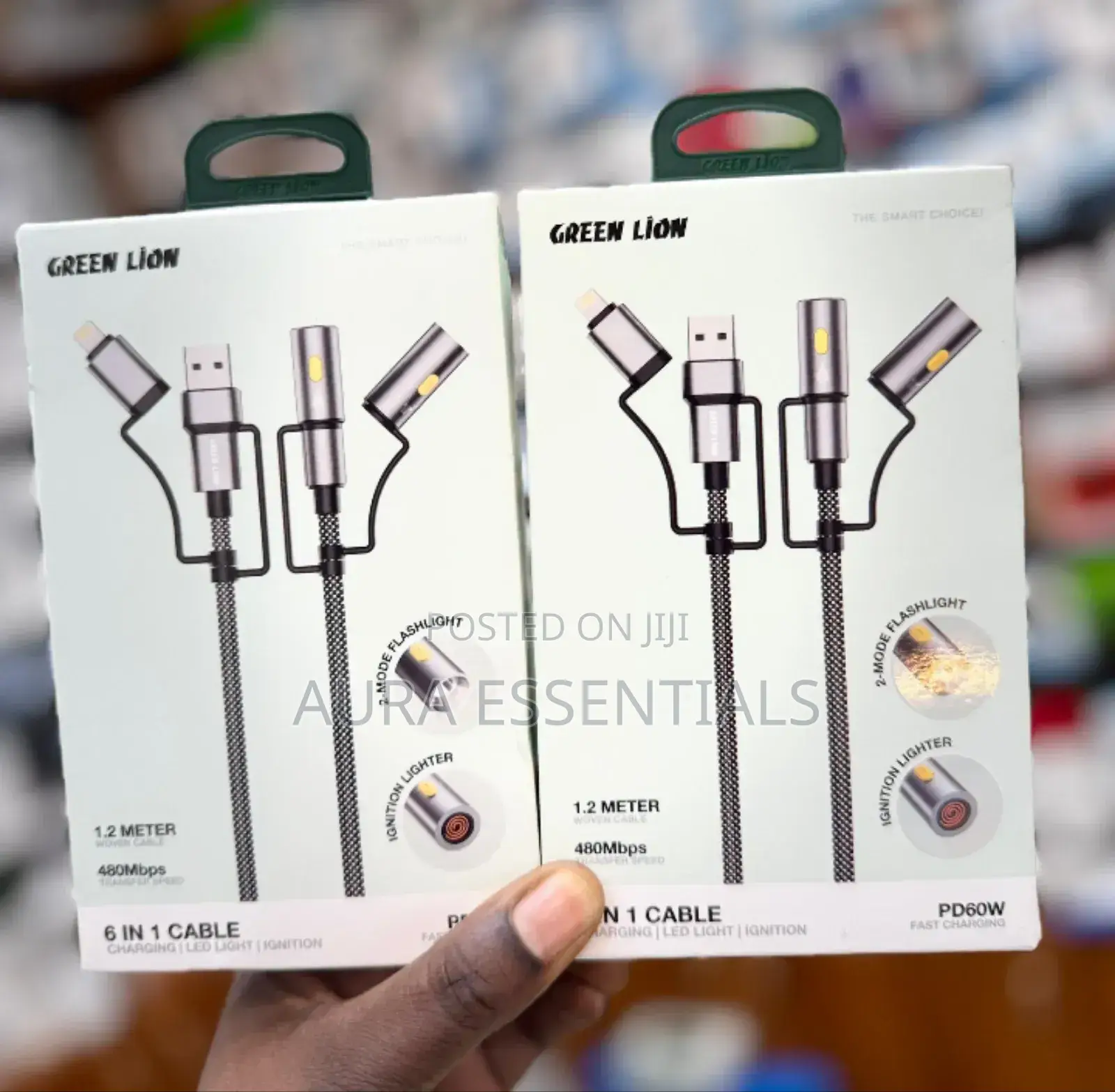 Green Lion 6 In 1 Cable Pd60w
