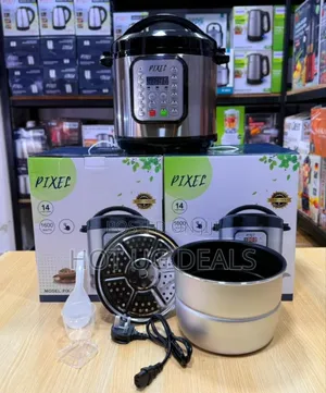 Pixel 7 Liters / 7l Multi-function Electric Pressure Cooker-  Silver