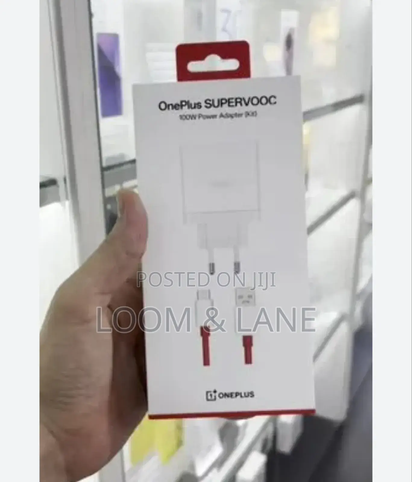 Oneplus Supervooc 100w Power Adapter + Cable