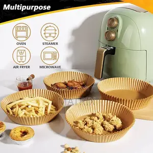 Round Air Fryer Disposable Paper Liners