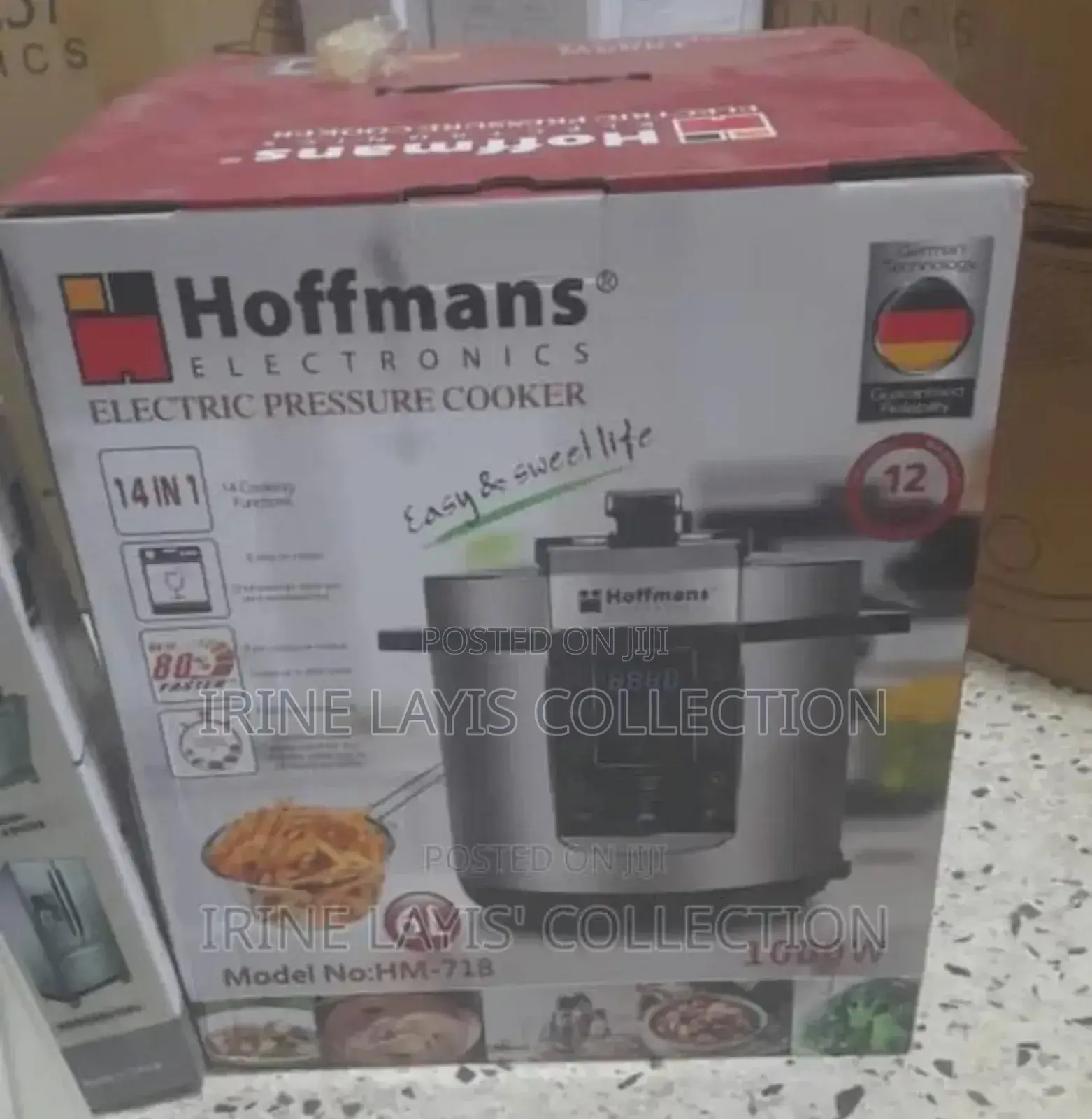 6l Hoffman Electric Pressure Cooker With Steamer