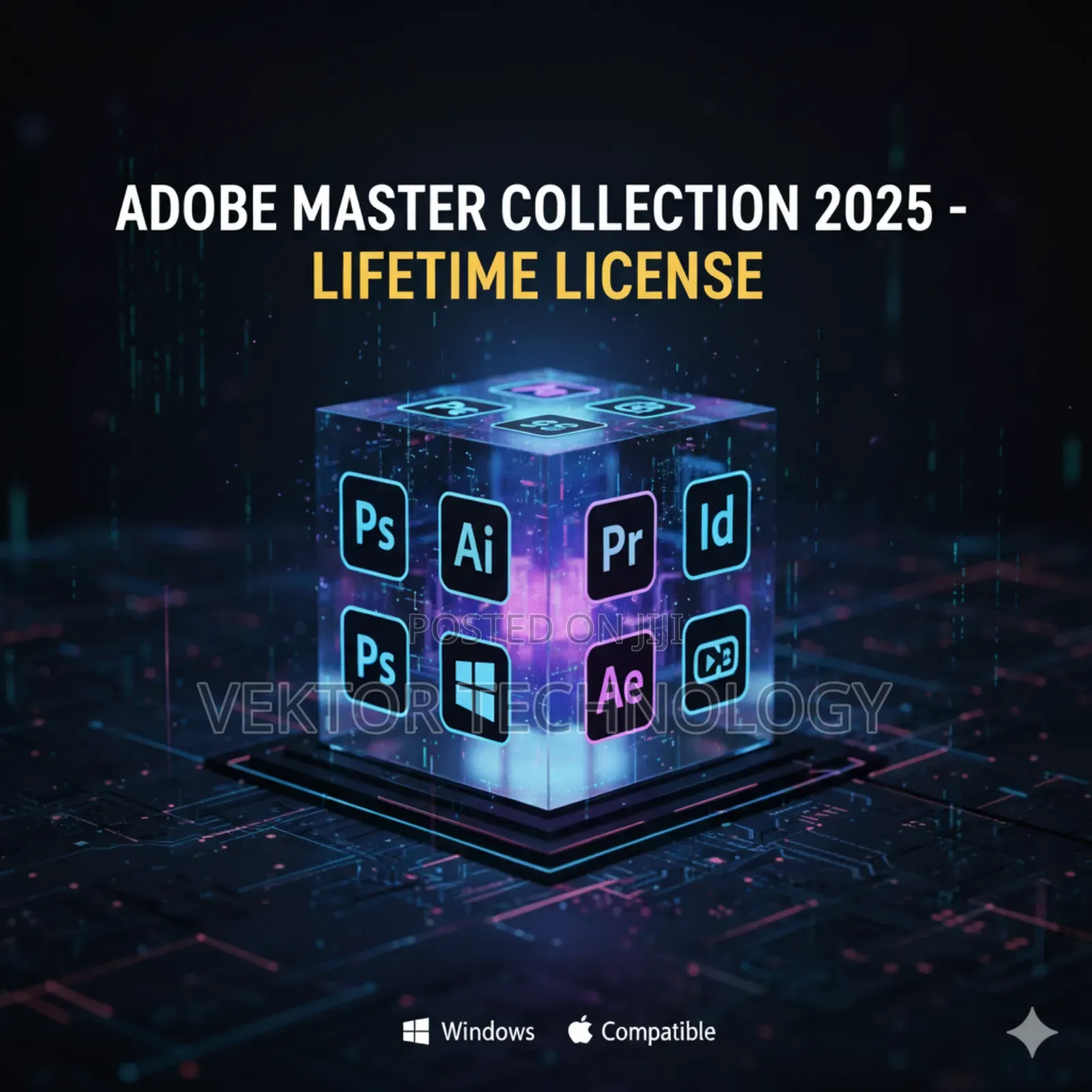  Adobe Master Collection 2025 Lifetime License
