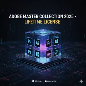  Adobe Master Collection 2025 Lifetime License