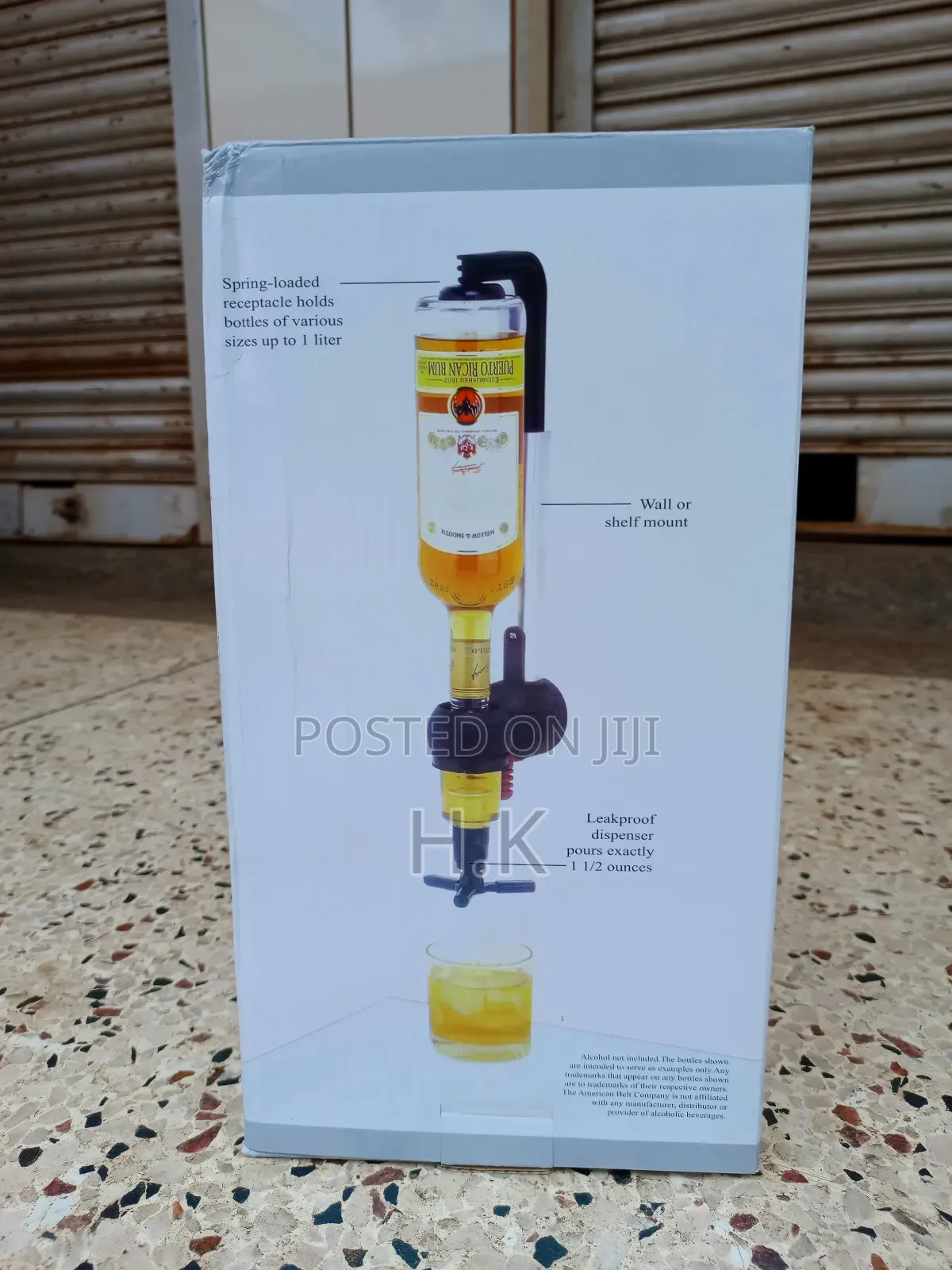 Bar Butler Single Shot Liquor Dispenser.