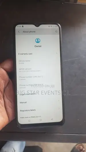 Itel A58 64 GB Black