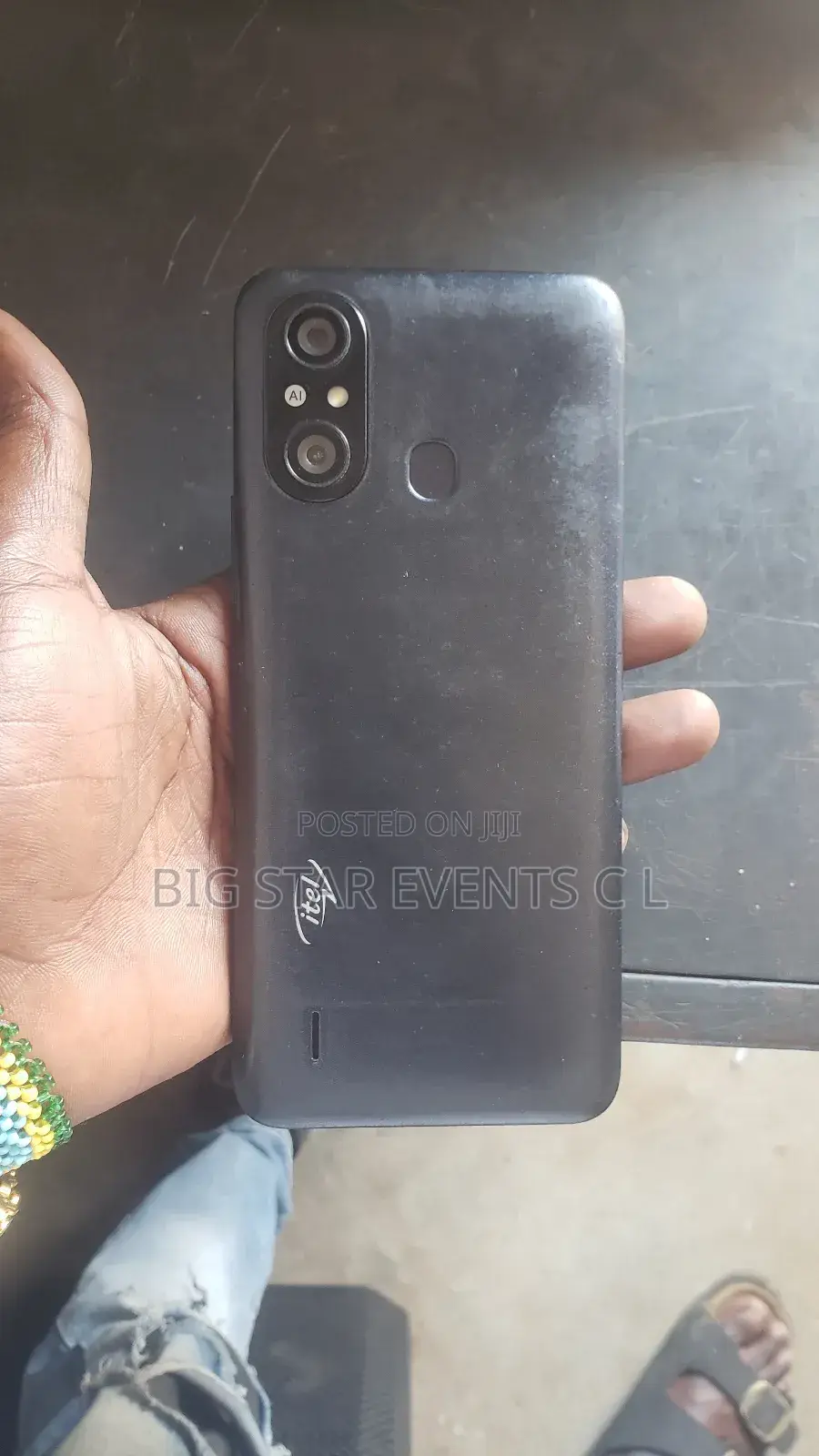 Itel A58 64 GB Black