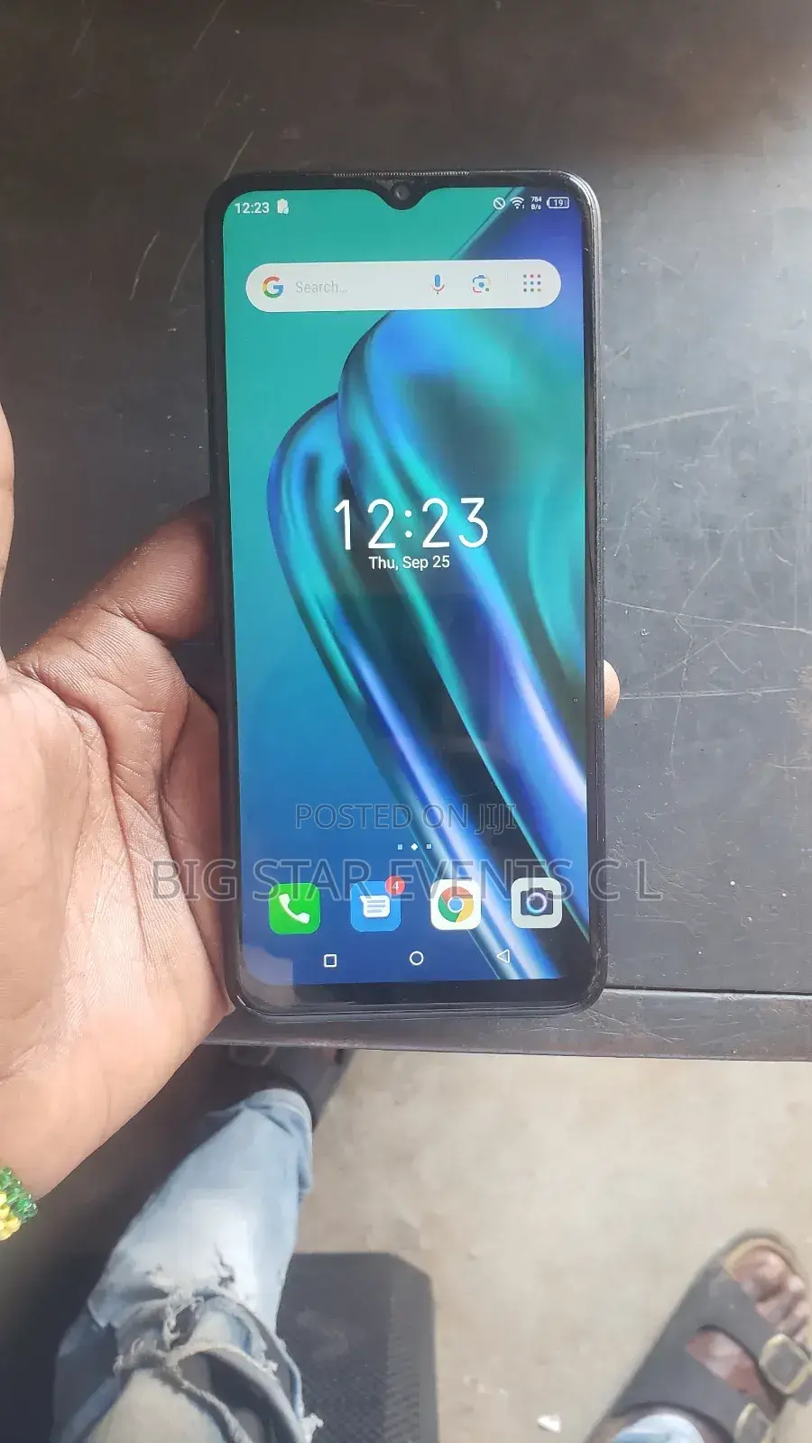Itel A58 64 GB Black