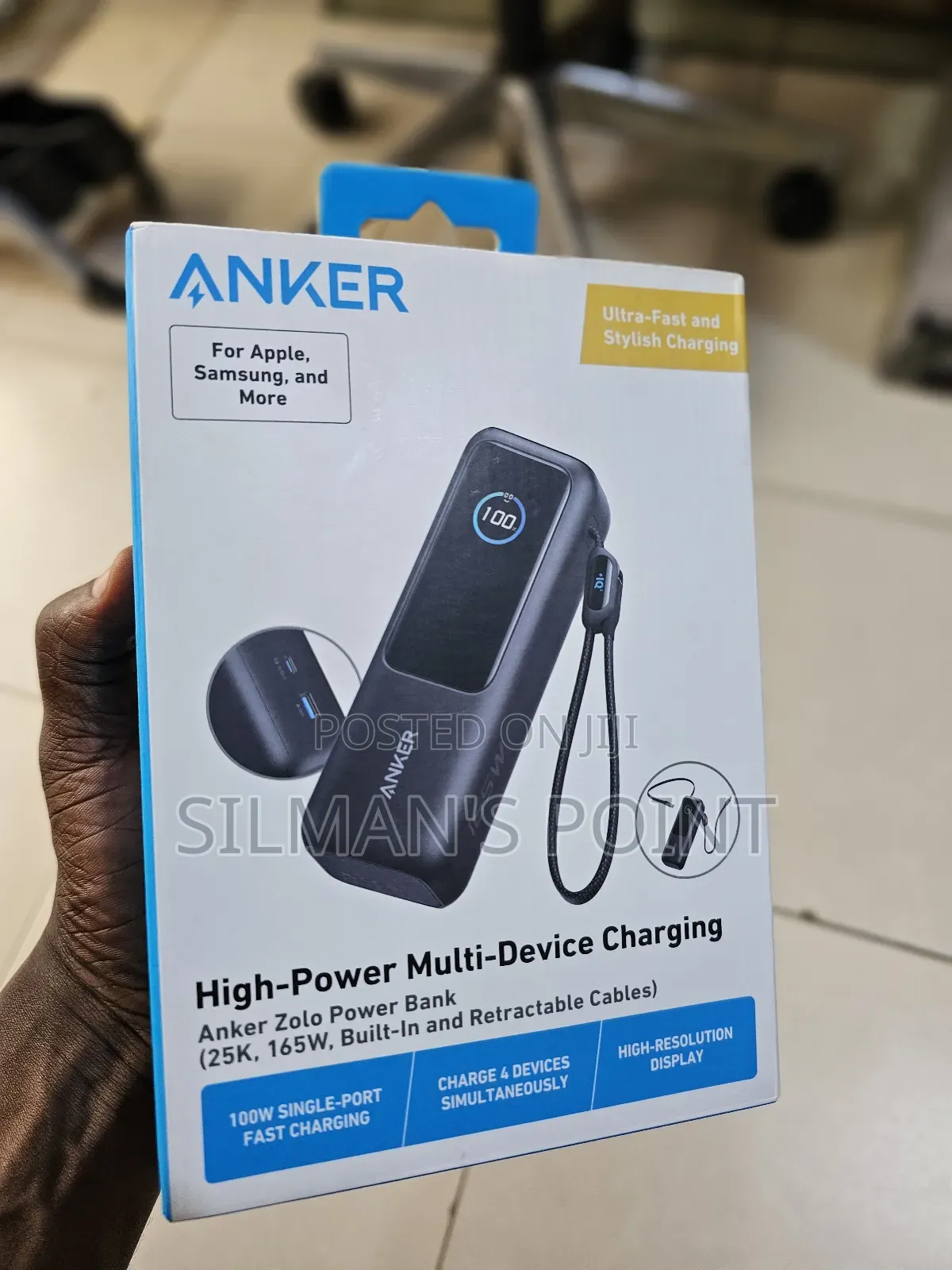 Anker 165w 25000mah Superfast Charging Powerbank