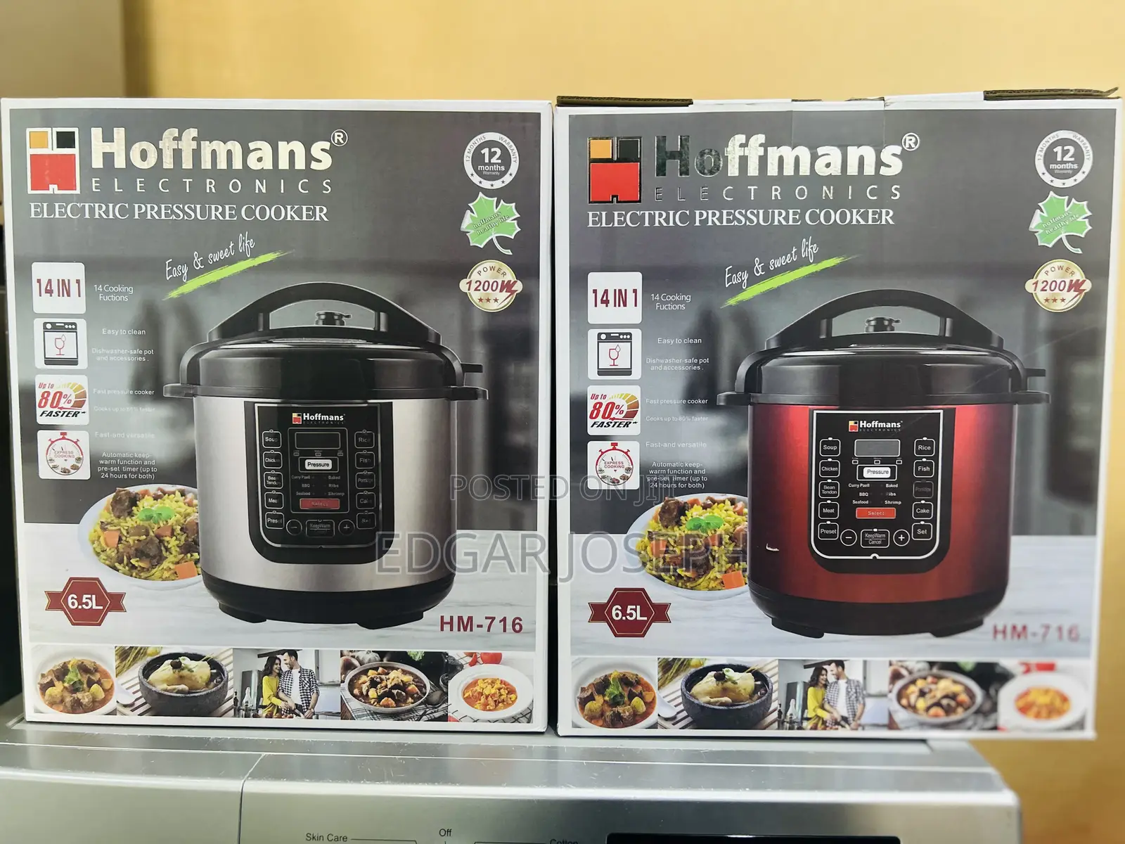 6.5 Hoffmans Pressure Cooker