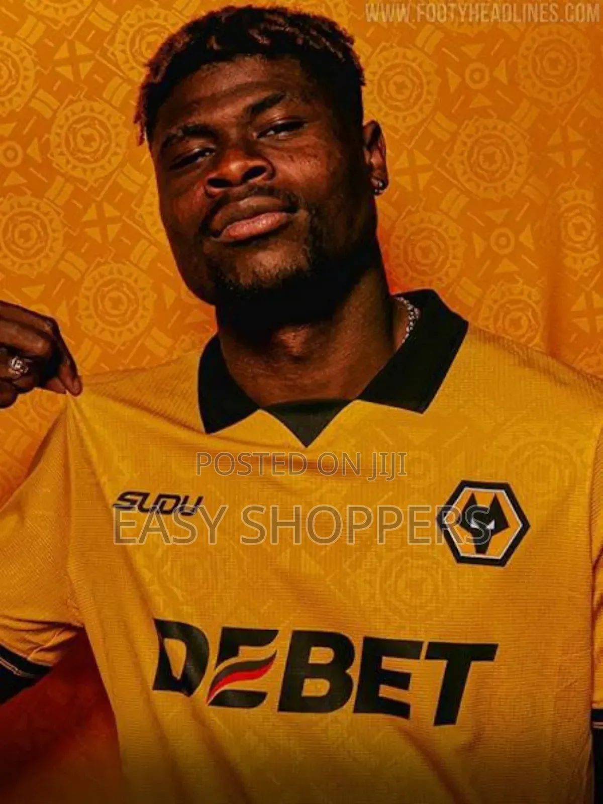 Wolverhampton Wanderers 2025/26 Sudu Home Kit