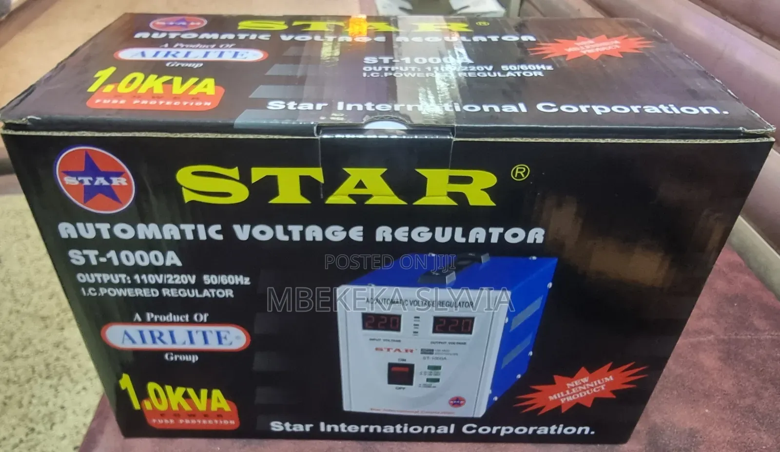 Automatic Voltage Regulator/ Stabilizer 1000amps
