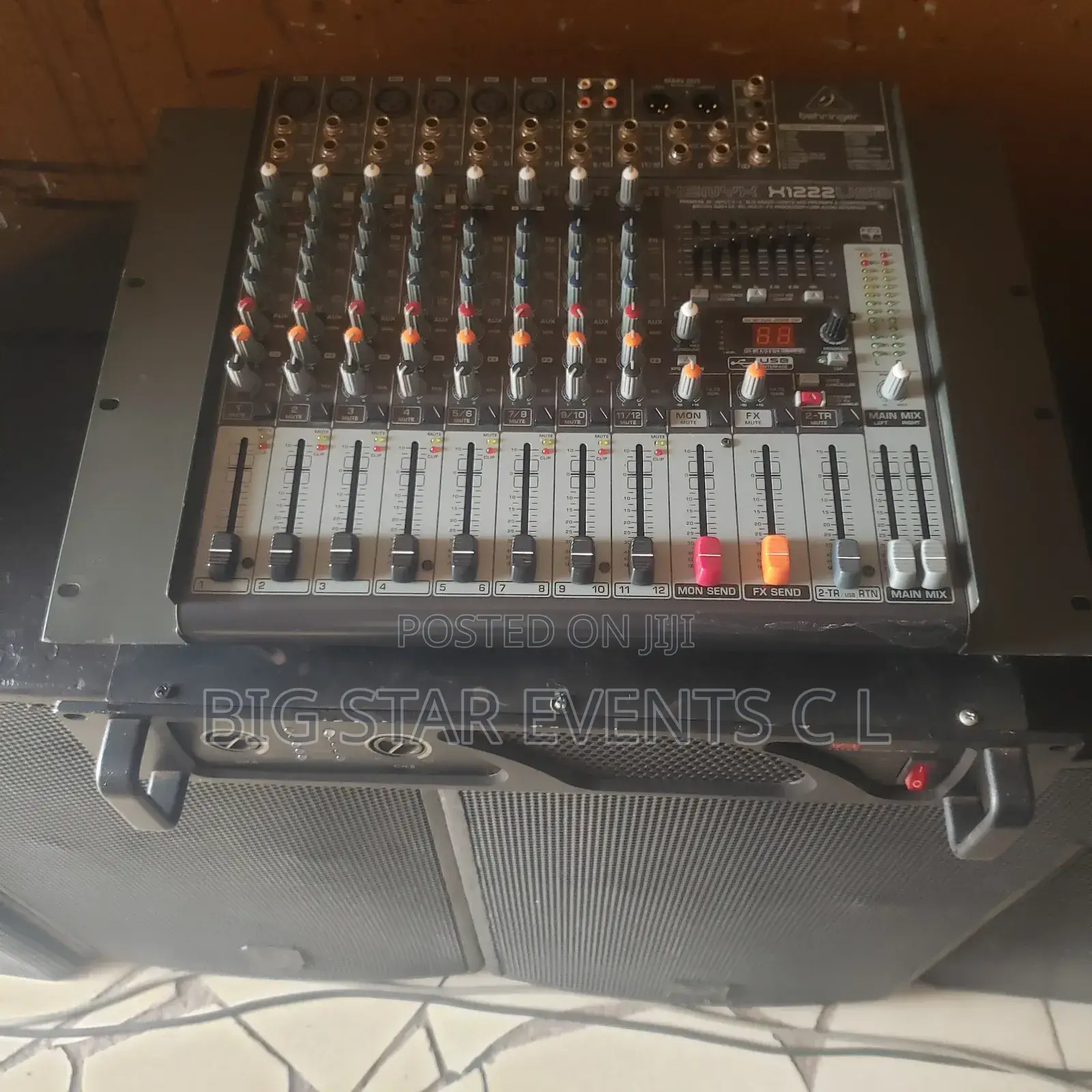 Live Mixer 6 Channels