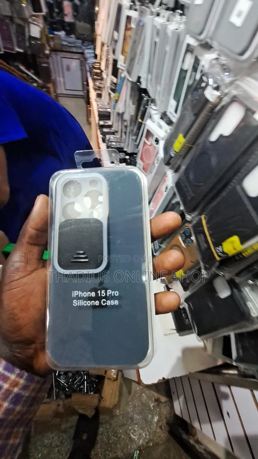Iphine 15 Pro Advanced Silicone New Stock With a Camera Slide
