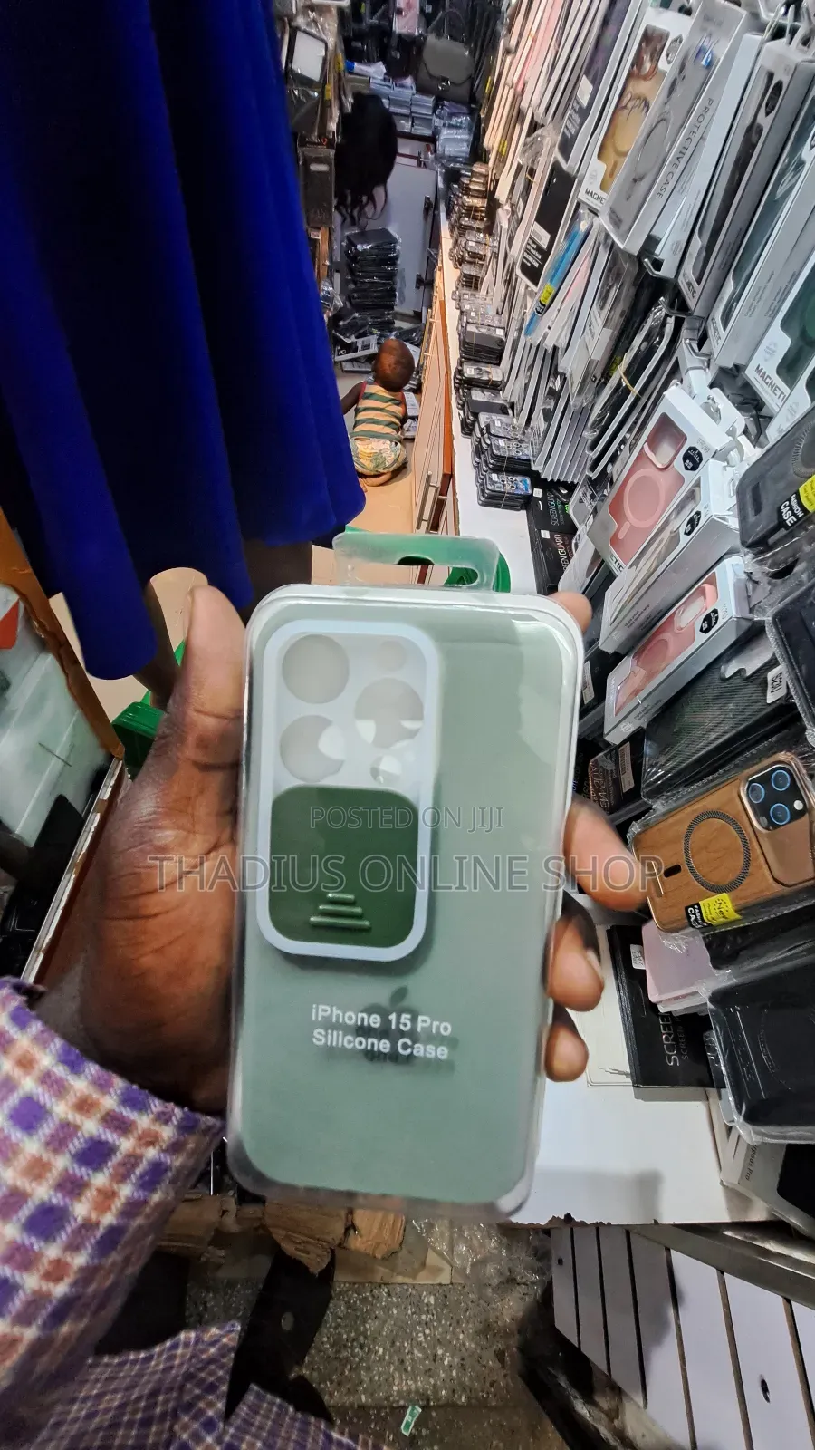 Iphine 15 Pro Advanced Silicone New Stock With a Camera Slide