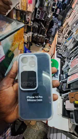 iPhone 14 Pro New Advanced Silicone Cases With a Camera Slide